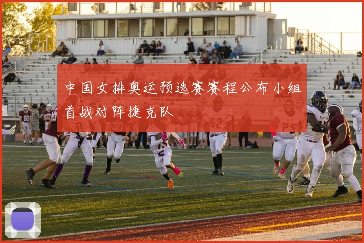 中国女排奥运预选赛赛程公布小组首战对阵捷克队