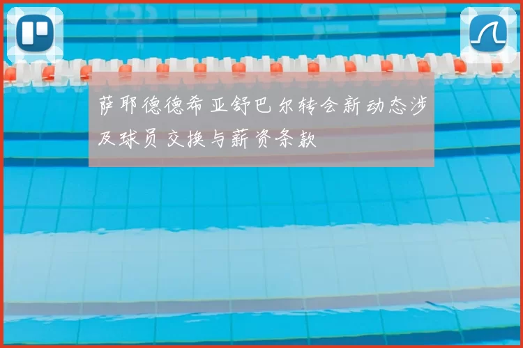 萨耶德德希亚舒巴尔转会新动态涉及球员交换与薪资条款
